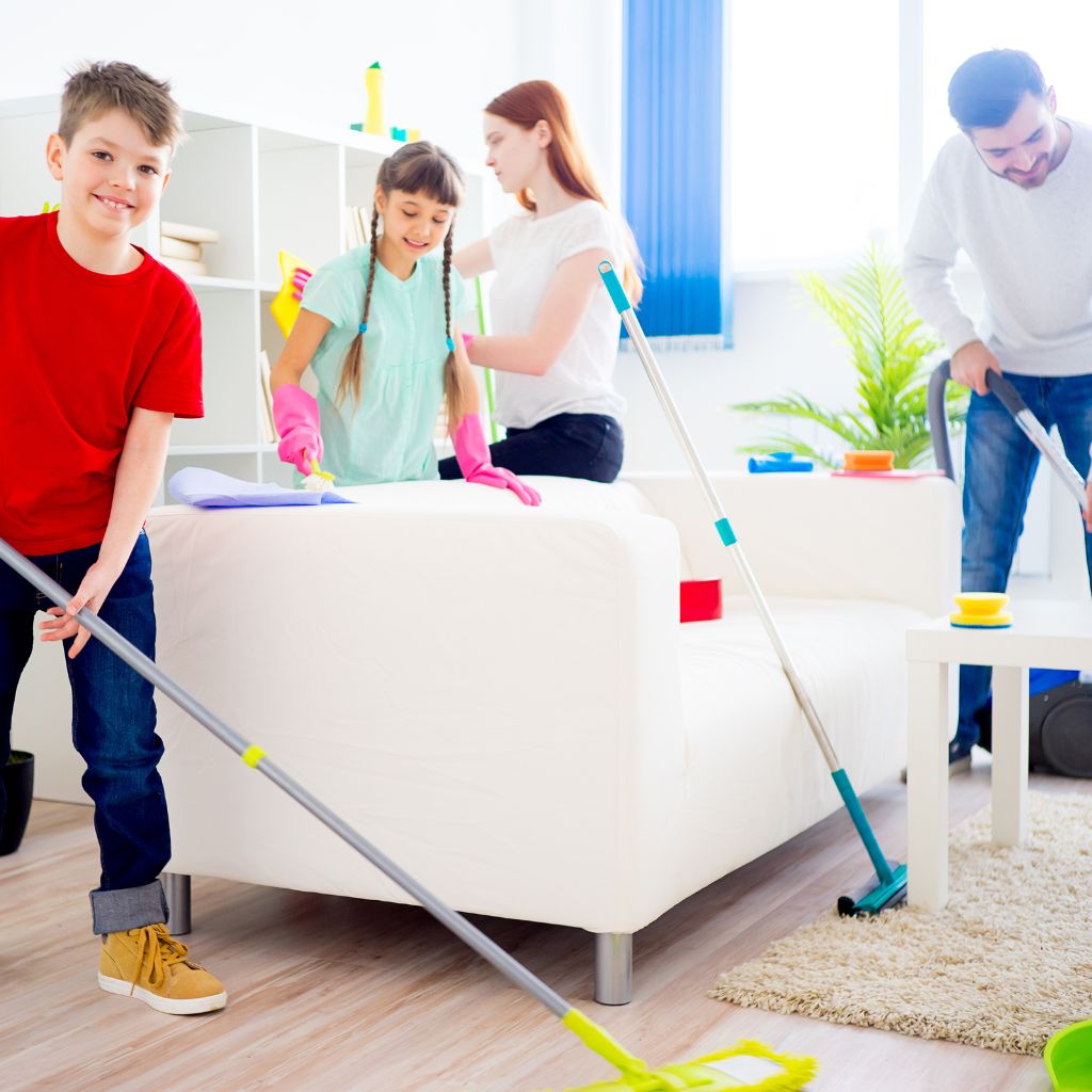 United Family, Clean Home! How to Organize Household Chores by Involving the Whole Family